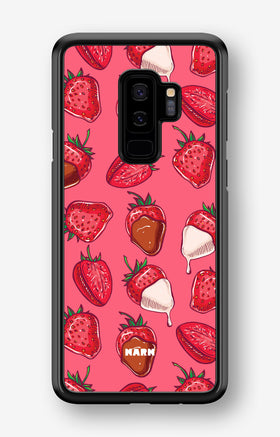 Samsung Galaxy S9 Plus Hard Case – Strawberry Chocolate - View 1