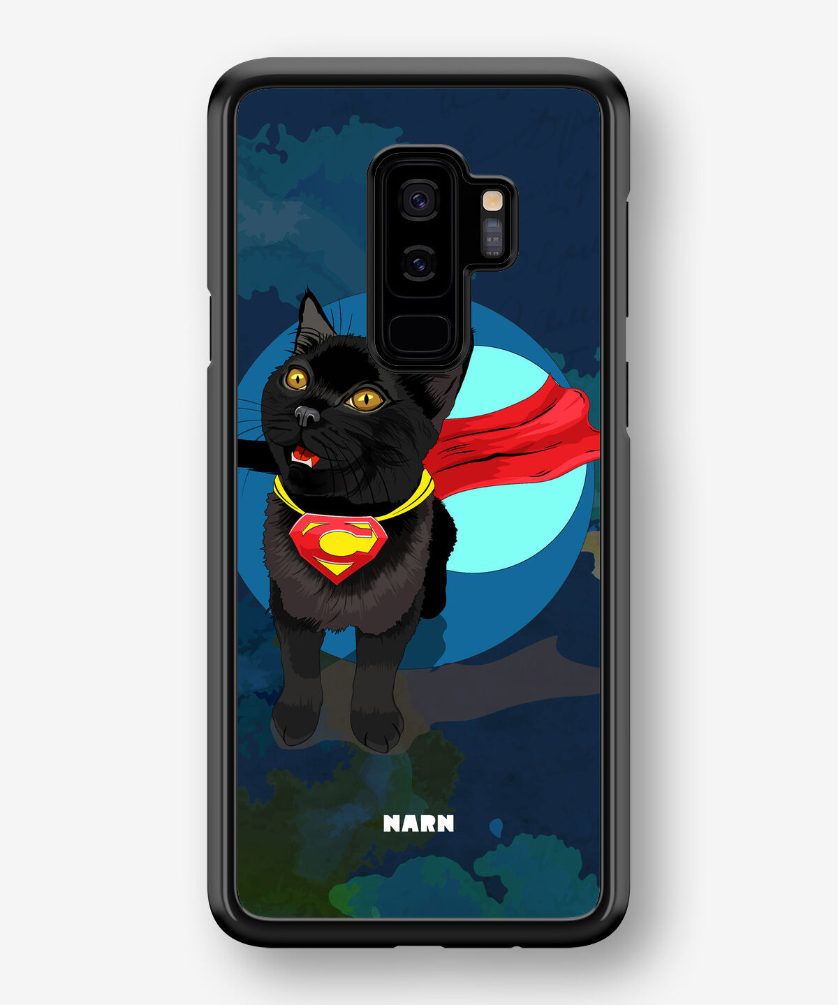 Samsung Galaxy S9 Plus Hard Case – Super Cat - View 1