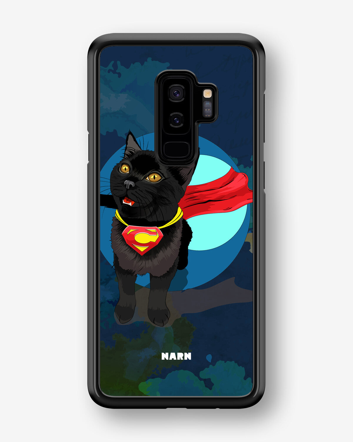 Samsung Galaxy S9 Plus Hard Case – Super Cat - View 1