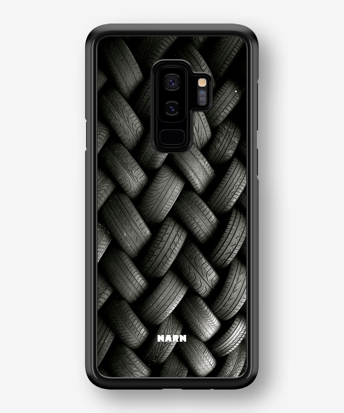 Samsung Galaxy S9 Plus Hard Case – Tires Wall - View 1