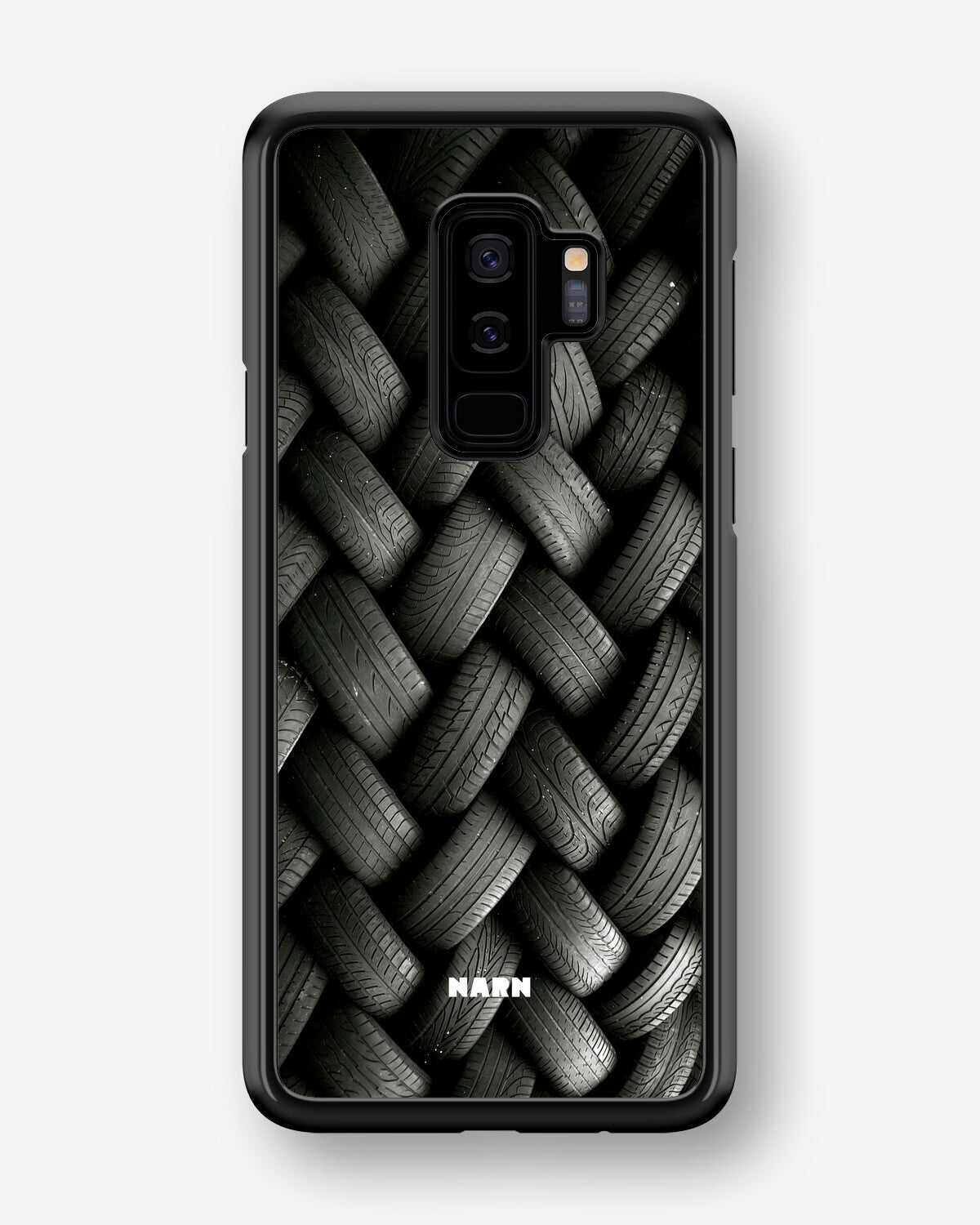 Samsung Galaxy S9 Plus Hard Case – Tires Wall - View 1