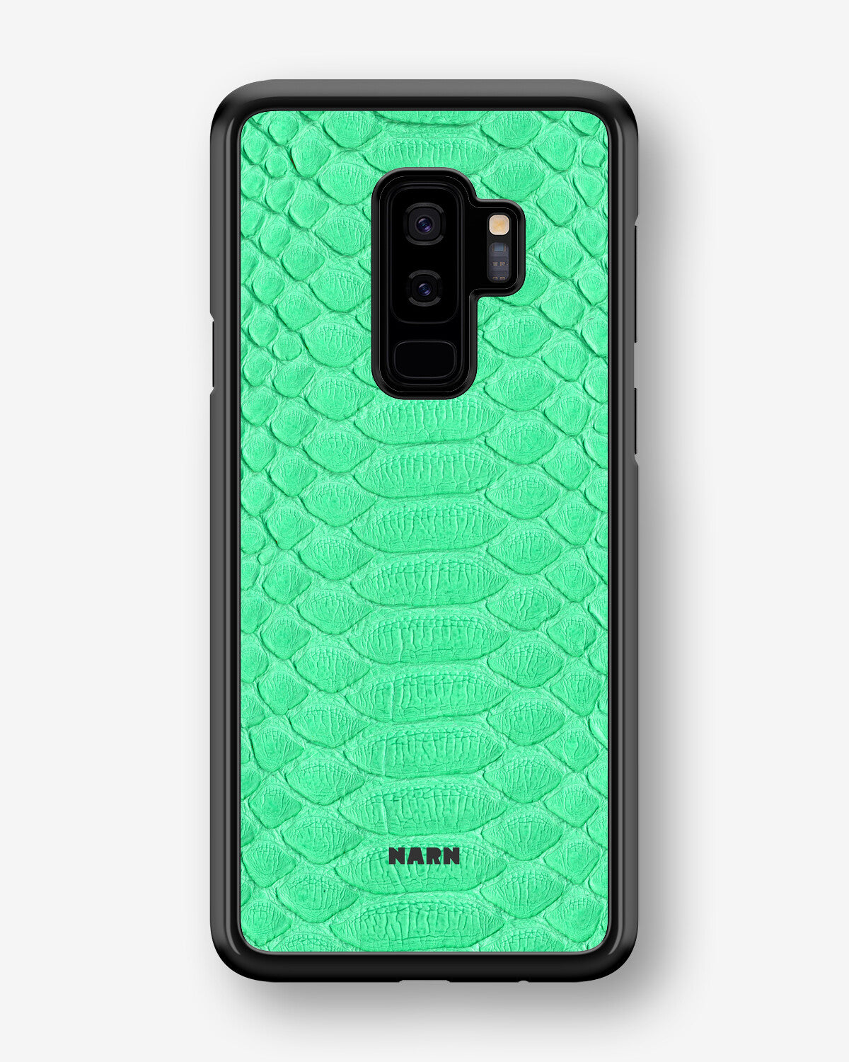 Samsung Galaxy S9 Plus Hard Case – Turquoise Snake - View 1