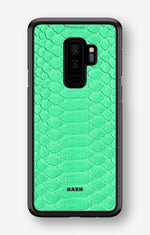 Samsung Galaxy S9 Plus Hard Case – Turquoise Snake - View 1