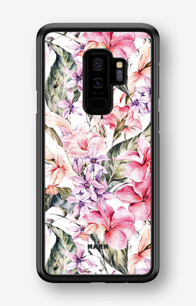 Samsung Galaxy S9 Plus Hard Case – Watercolor Flowers - View 1