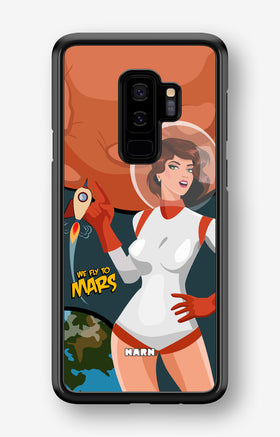 Samsung Galaxy S9 Plus Hard Case – We Fly To Mars - View 1