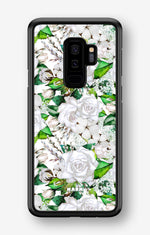 Samsung Galaxy S9 Plus Hard Case – White Bloom - View 1