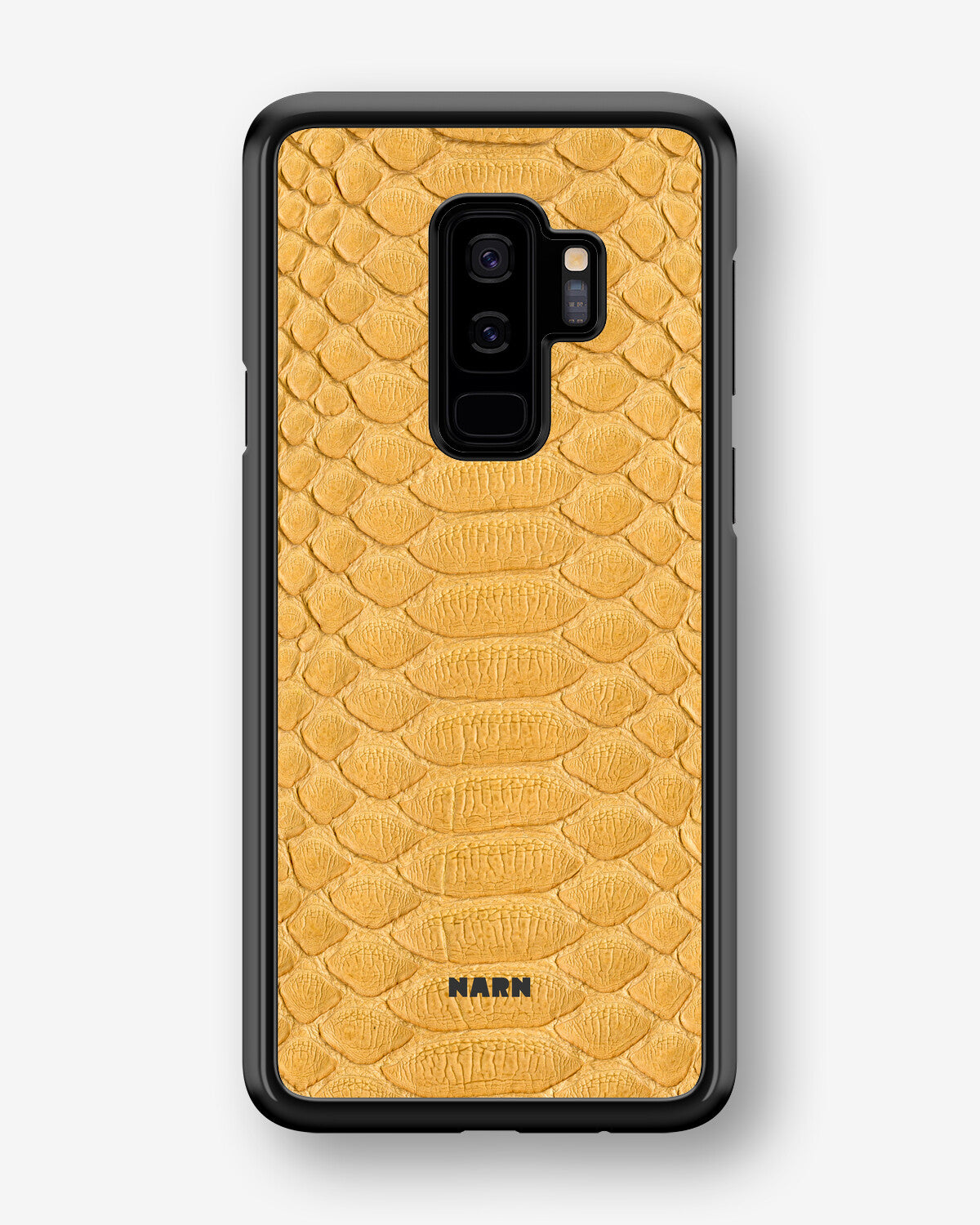 Samsung Galaxy S9 Plus Hard Case – Yellow Snake - View 1