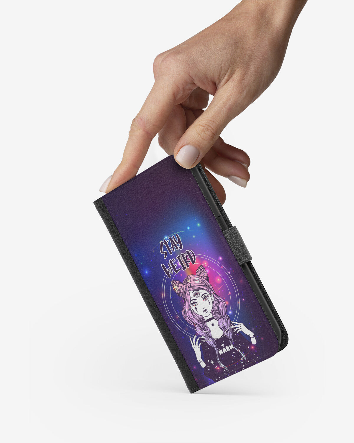 Samsung Galaxy S9 Plus Wallet Case - Galactic Weird - View 2