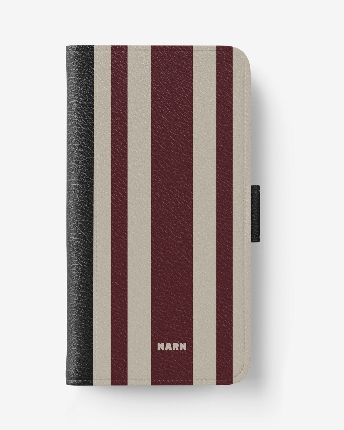 Samsung Galaxy S9 Plus Wallet Case - Bordeaux Stripe - View 1