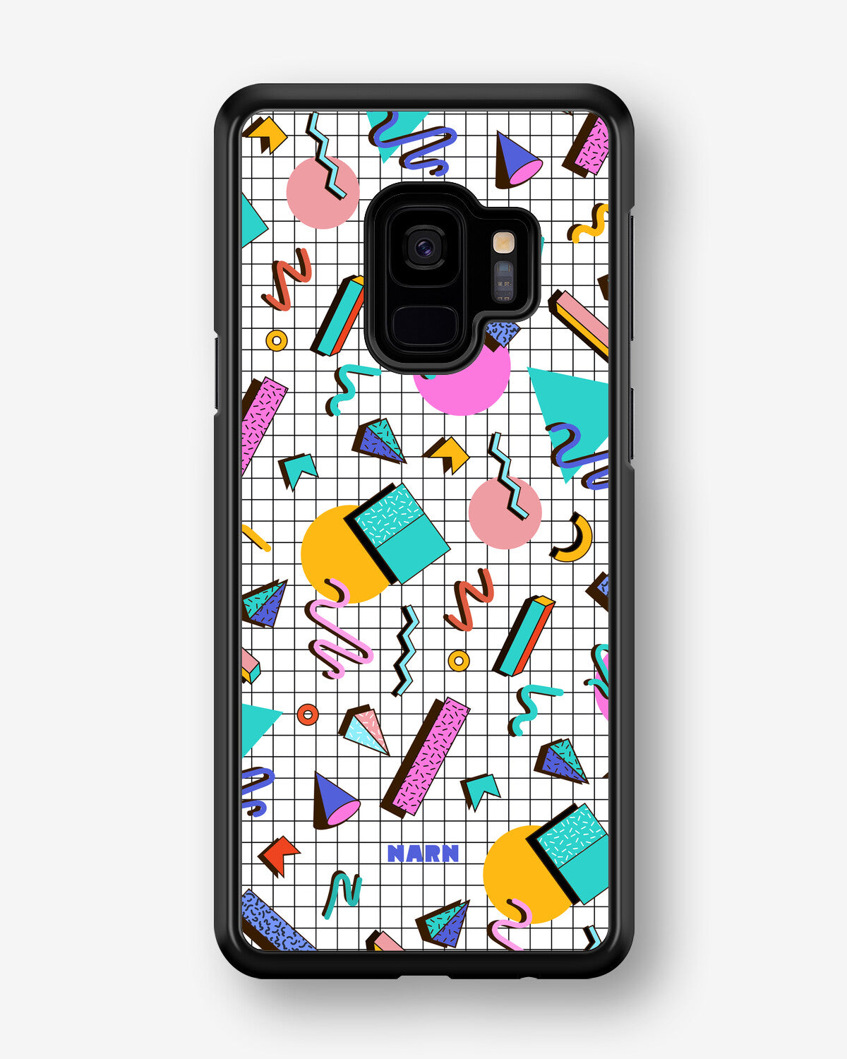Samsung Galaxy S9 Hard Case – 80s Memphis - View 1