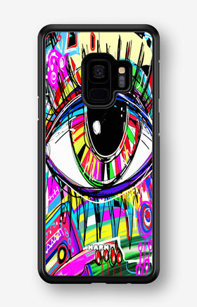 Samsung Galaxy S9 Hard Case – Abstract Eye - View 1