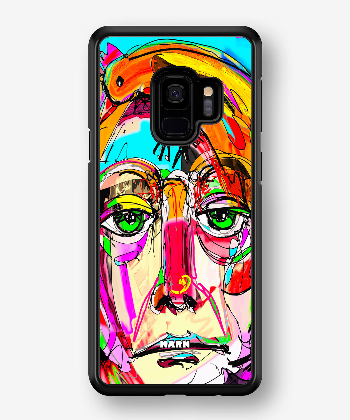 Samsung Galaxy S9 Hard Case – Abstract Portrait - View 1