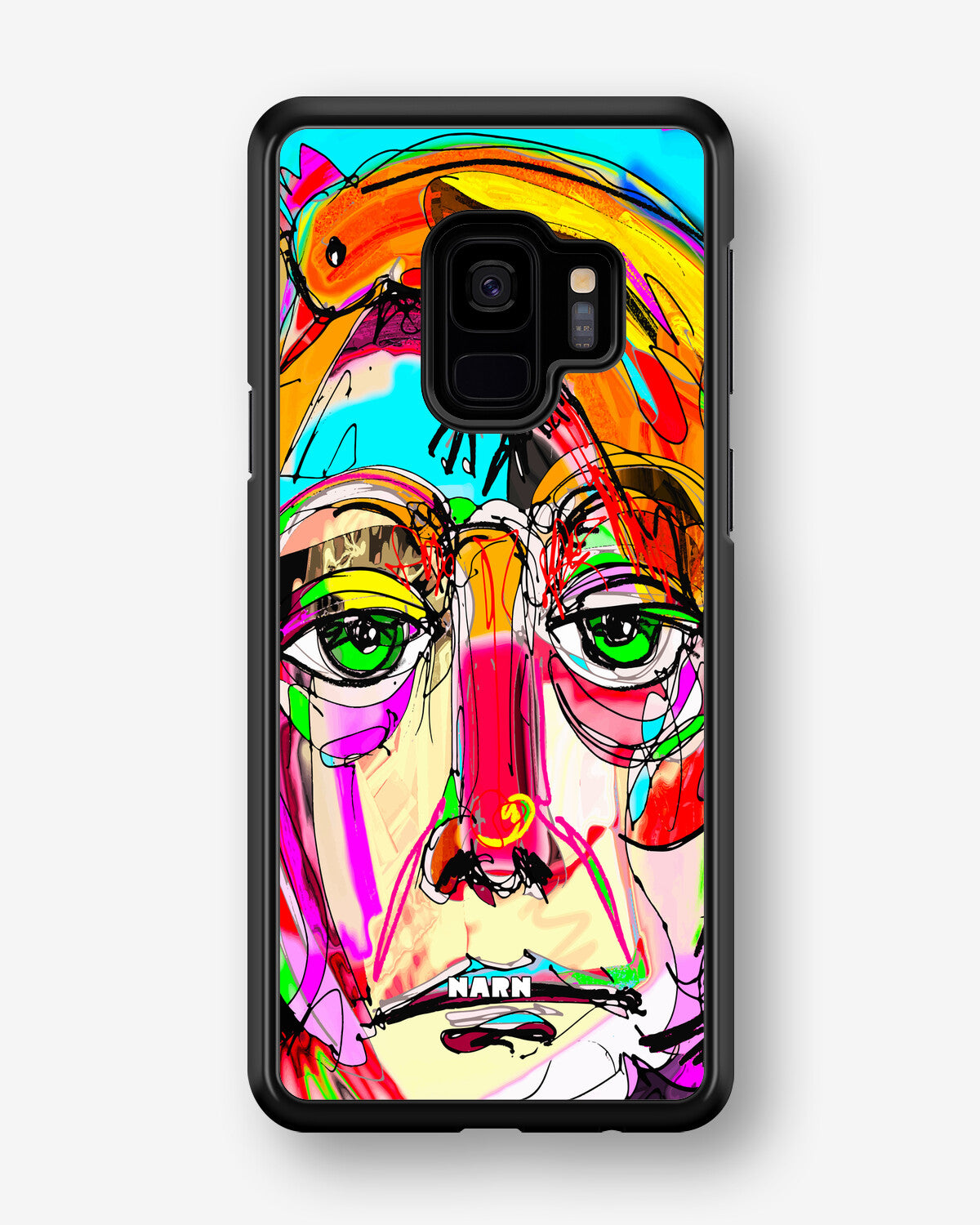 Samsung Galaxy S9 Hard Case – Abstract Portrait - View 1