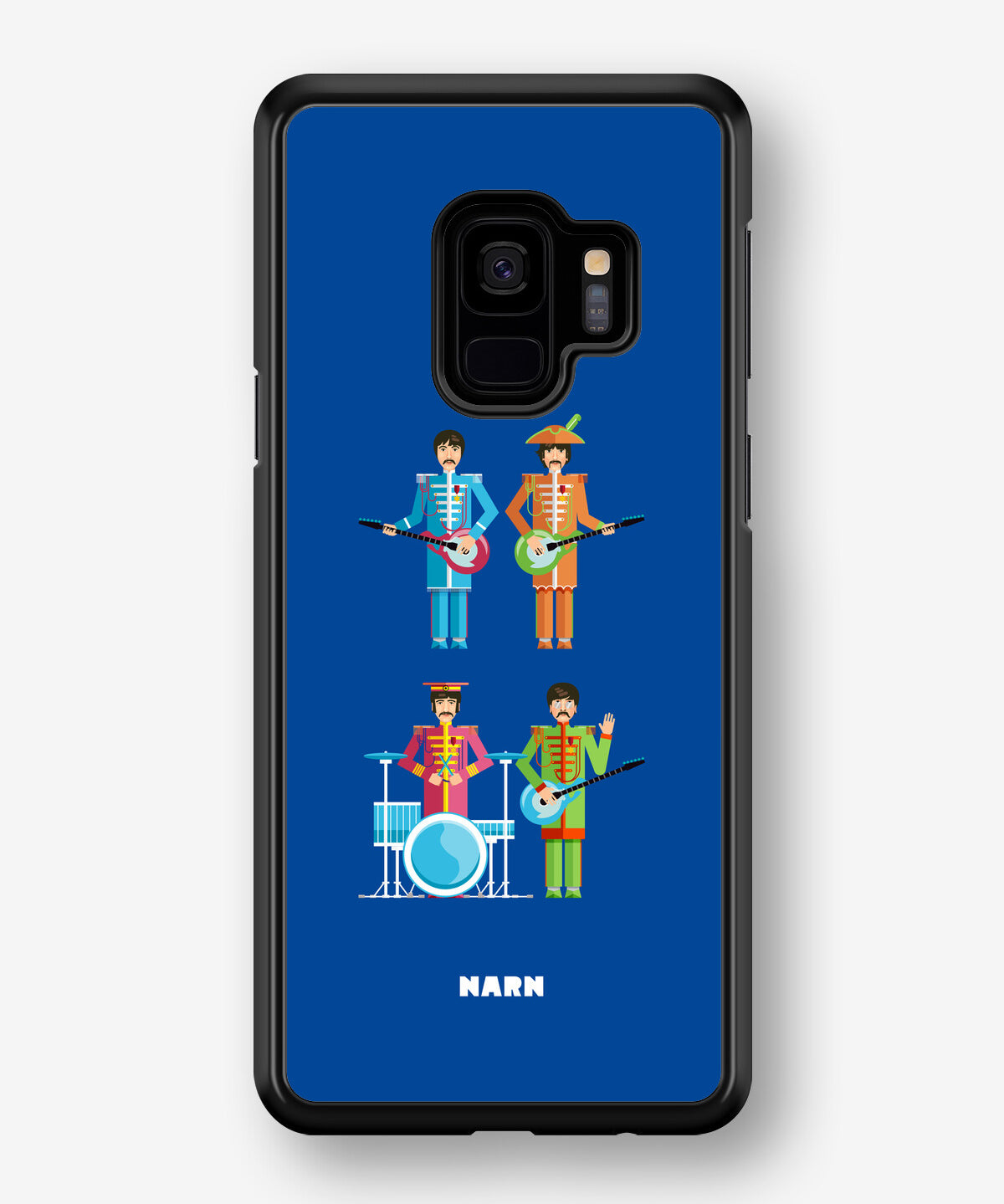 Samsung Galaxy S9 Hard Case – Beatles Blue - View 1