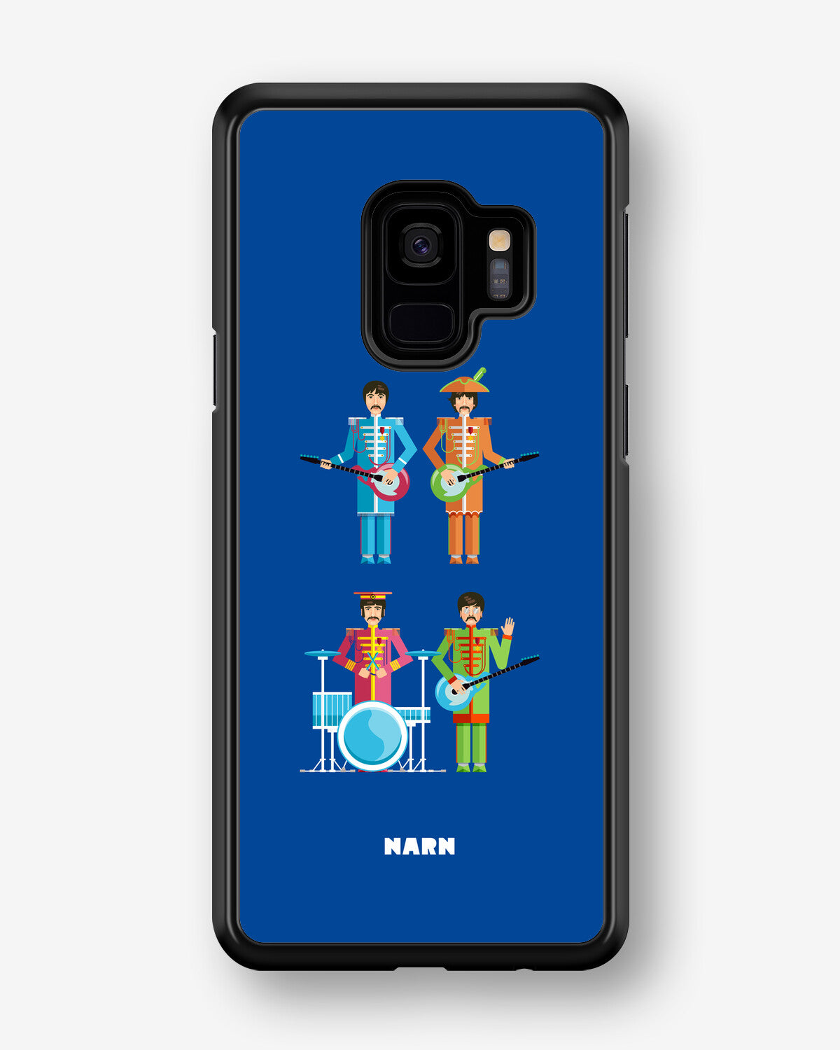 Samsung Galaxy S9 Hard Case – Beatles Blue - View 1