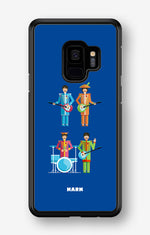 Samsung Galaxy S9 Hard Case – Beatles Blue - View 1