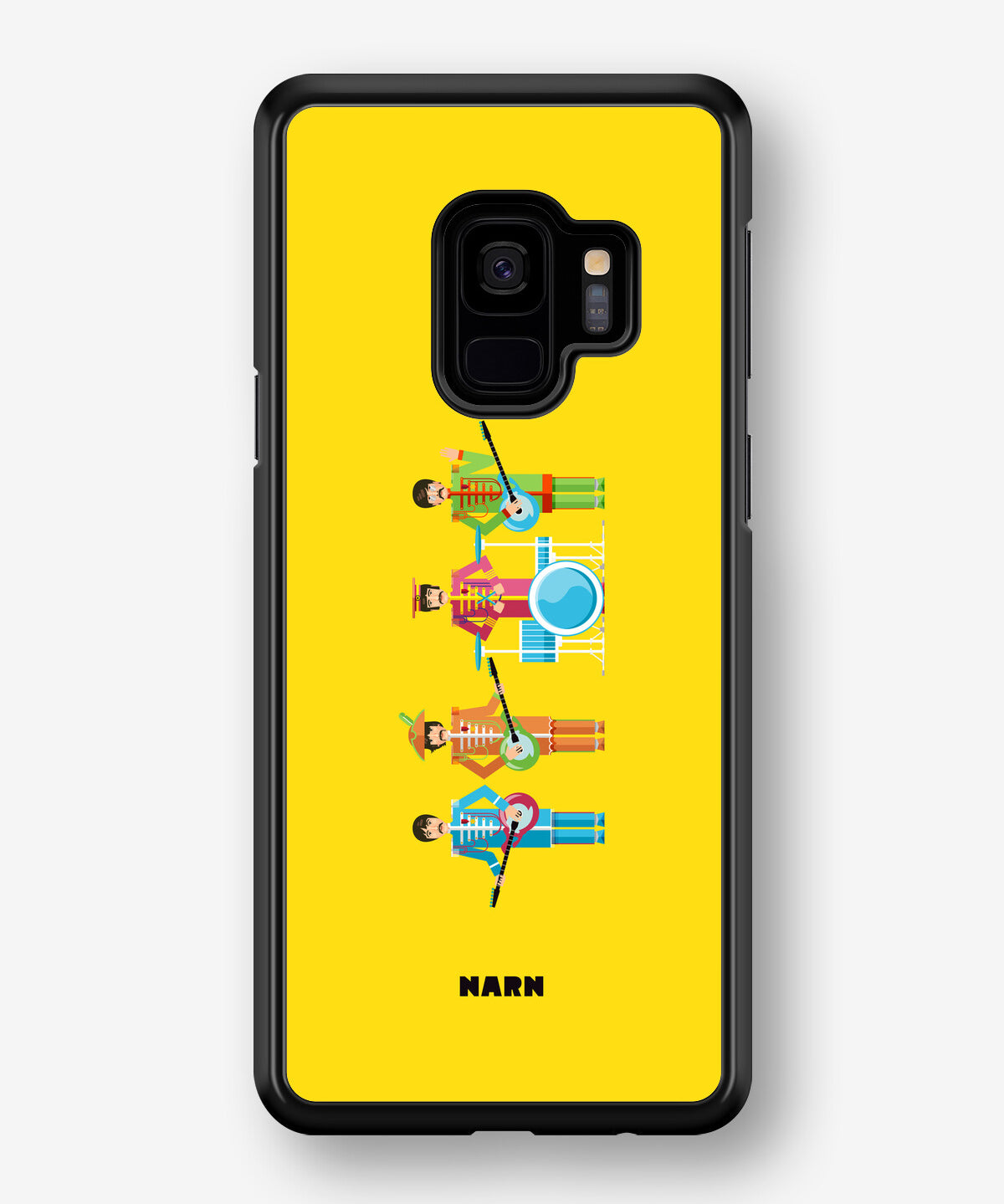 Samsung Galaxy S9 Hard Case – Beatles Yellow - View 1