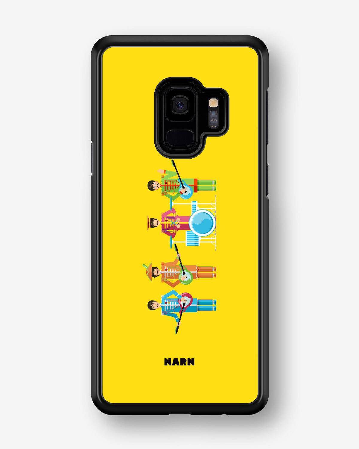 Samsung Galaxy S9 Hard Case – Beatles Yellow - View 1