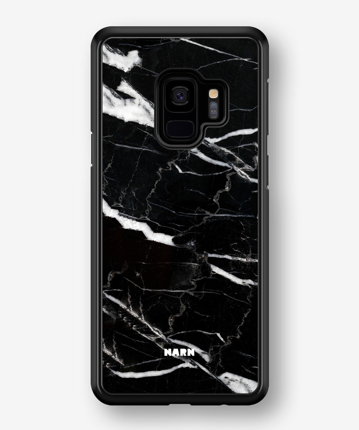 Samsung Galaxy S9 Hard Case – Black Marble - View 1