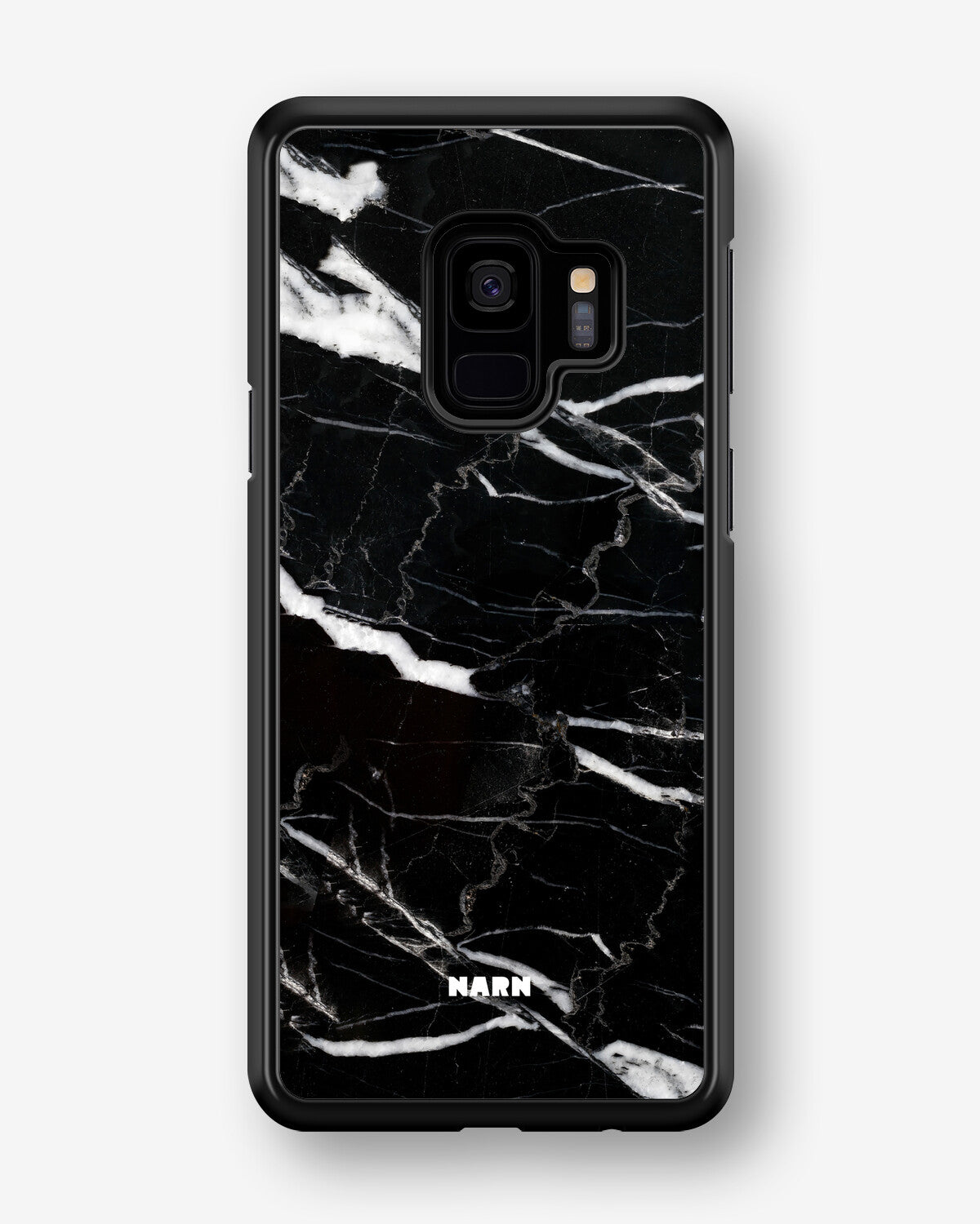 Samsung Galaxy S9 Hard Case – Black Marble - View 1