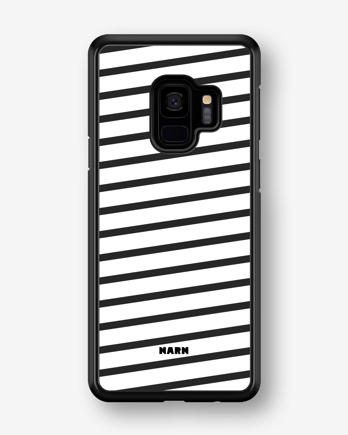 Samsung Galaxy S9 Hard Case – Black Stripes - View 1