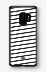 Samsung Galaxy S9 Hard Case – Black Stripes - View 1