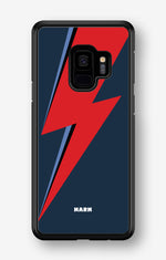 Samsung Galaxy S9 Hard Case – Blue Bowie - View 1