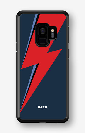 Samsung Galaxy S9 Hard Case – Blue Bowie - View 1
