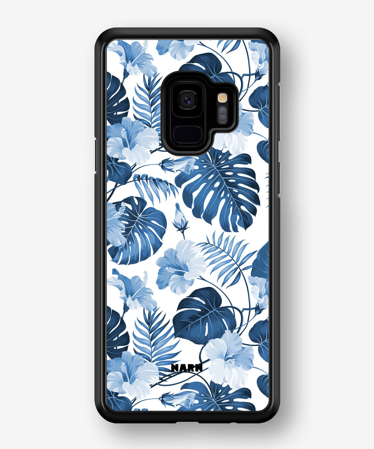 Samsung Galaxy S9 Hard Case – Blue Tropics - View 1