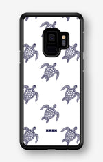 Samsung Galaxy S9 Hard Case – Blue Turtles - View 1