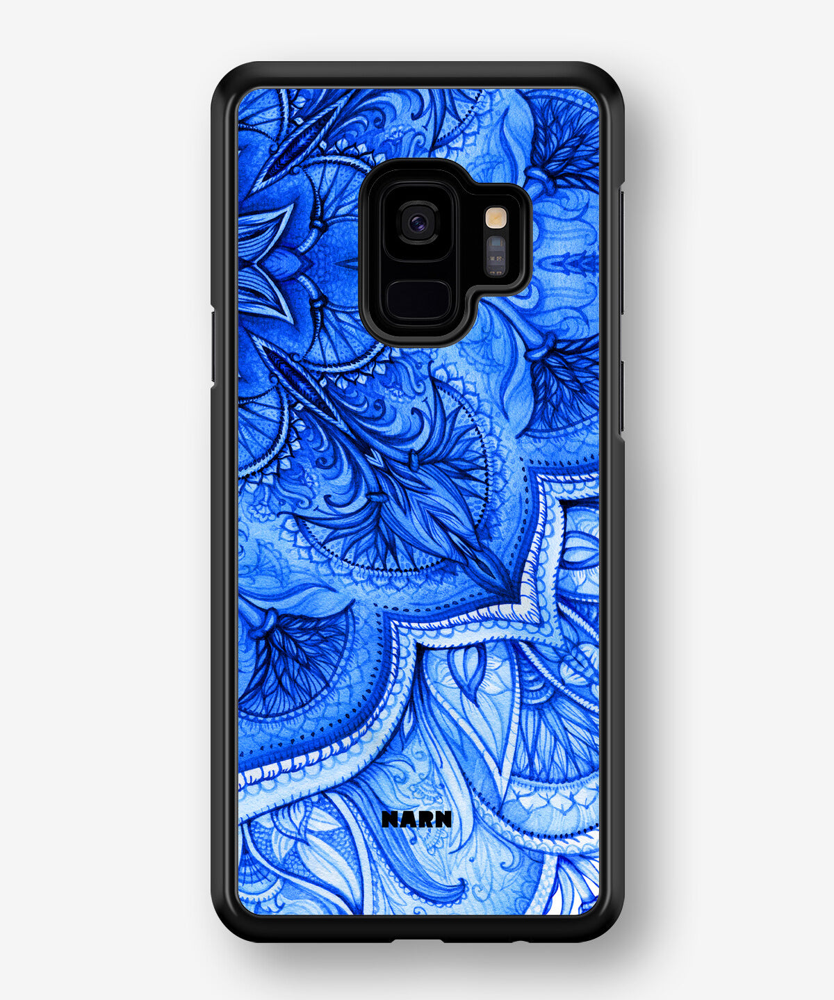 Samsung Galaxy S9 Hard Case – Blue Vintage - View 1