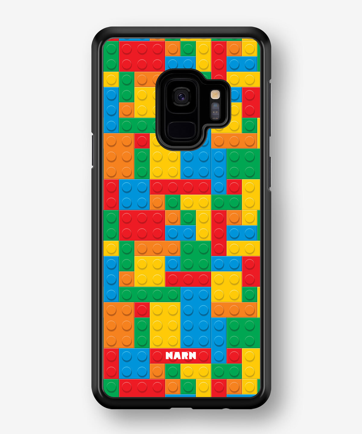 Samsung Galaxy S9 Hard Case – Building Bricks - View 1