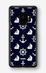 Samsung Galaxy S9 Hard Case – Deep Blue Voyage - View 1