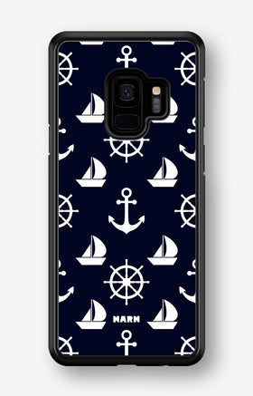 Samsung Galaxy S9 Hard Case – Deep Blue Voyage - View 1