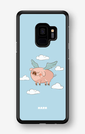 Samsung Galaxy S9 Hard Case – Dreamy Pig - View 1