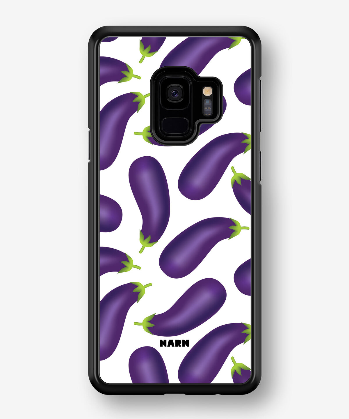 Samsung Galaxy S9 Hard Case – Eggplant Pattern - View 1
