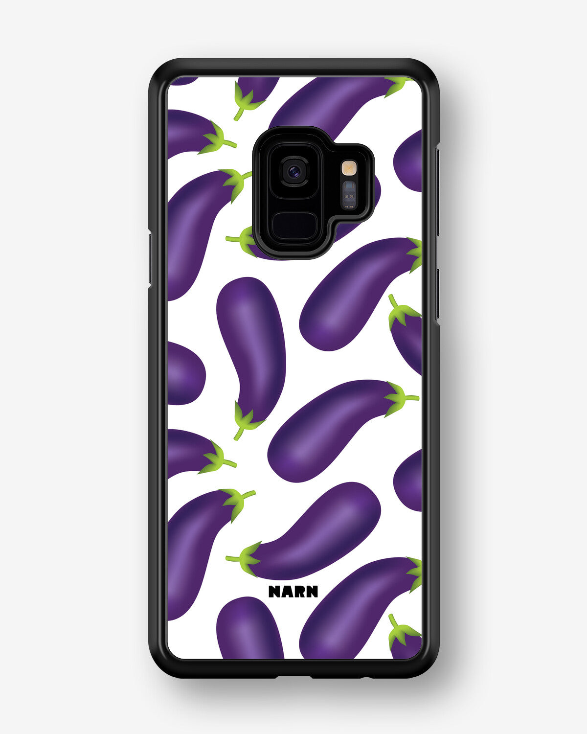 Samsung Galaxy S9 Hard Case – Eggplant Pattern - View 1