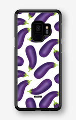 Samsung Galaxy S9 Hard Case – Eggplant Pattern - View 1