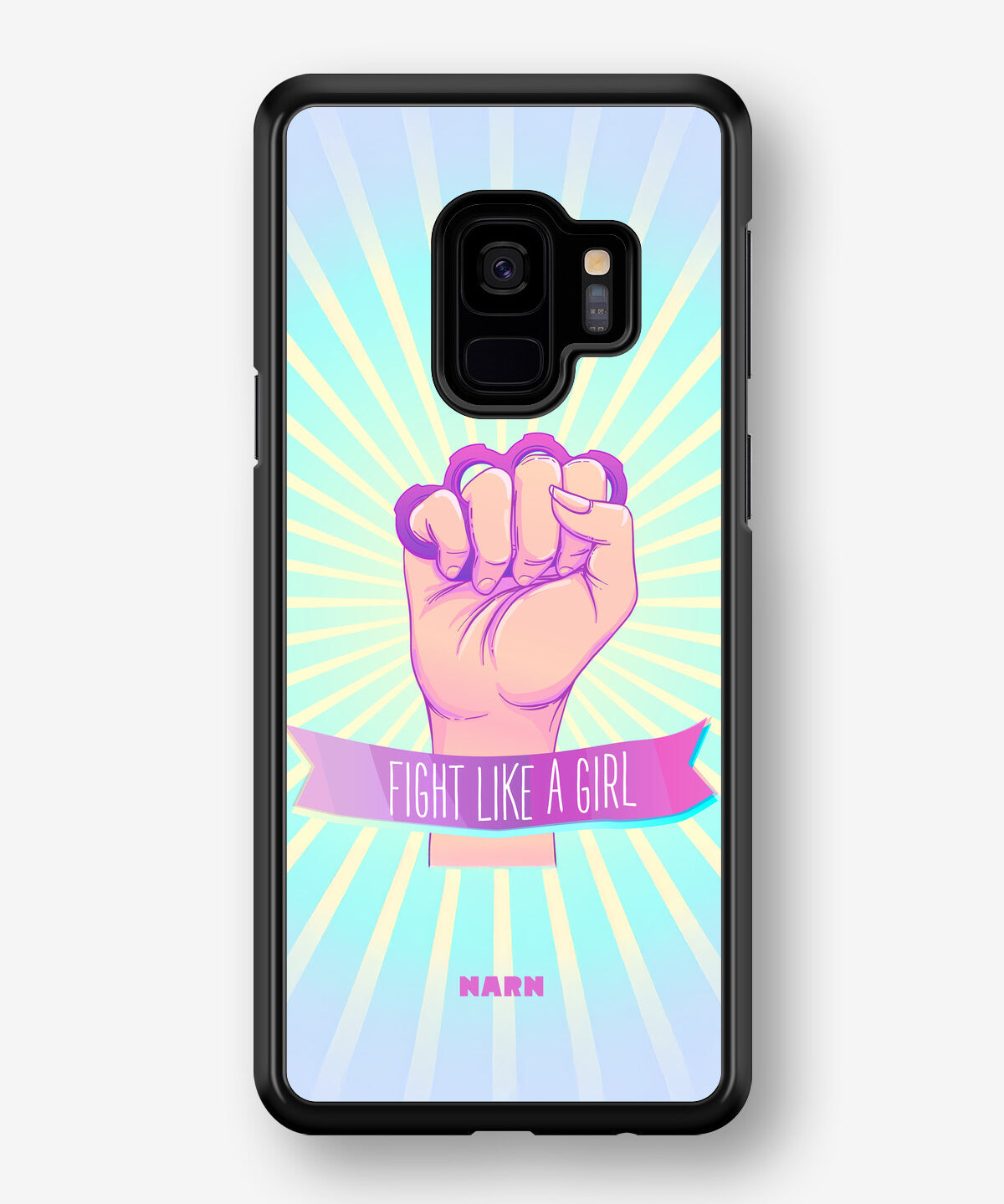 Samsung Galaxy S9 Hard Case – Fight Like A Girl - View 1