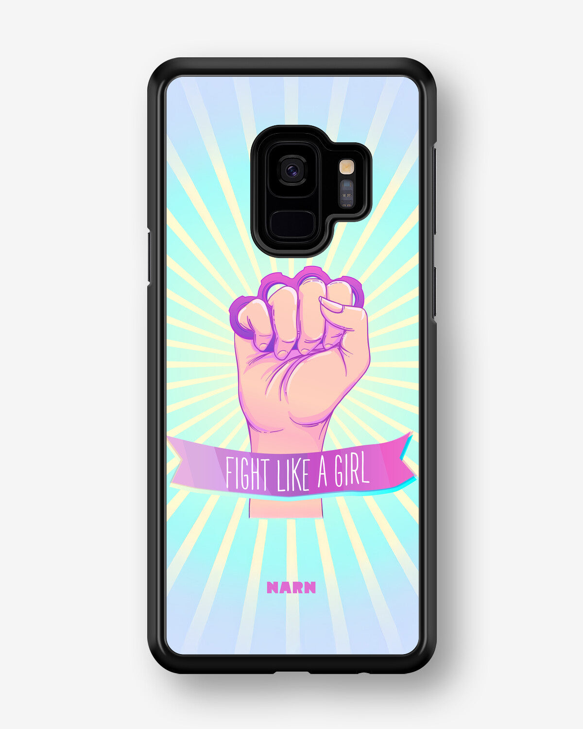 Samsung Galaxy S9 Hard Case – Fight Like A Girl - View 1