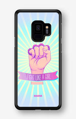 Samsung Galaxy S9 Hard Case – Fight Like A Girl - View 1