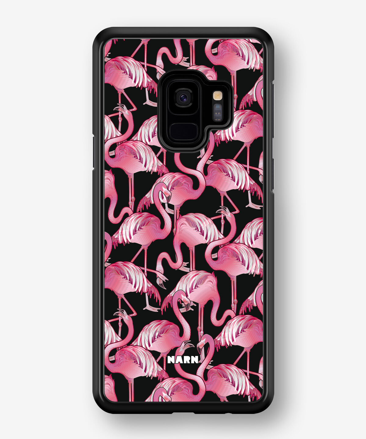 Samsung Galaxy S9 Hard Case – Flamingos - View 1
