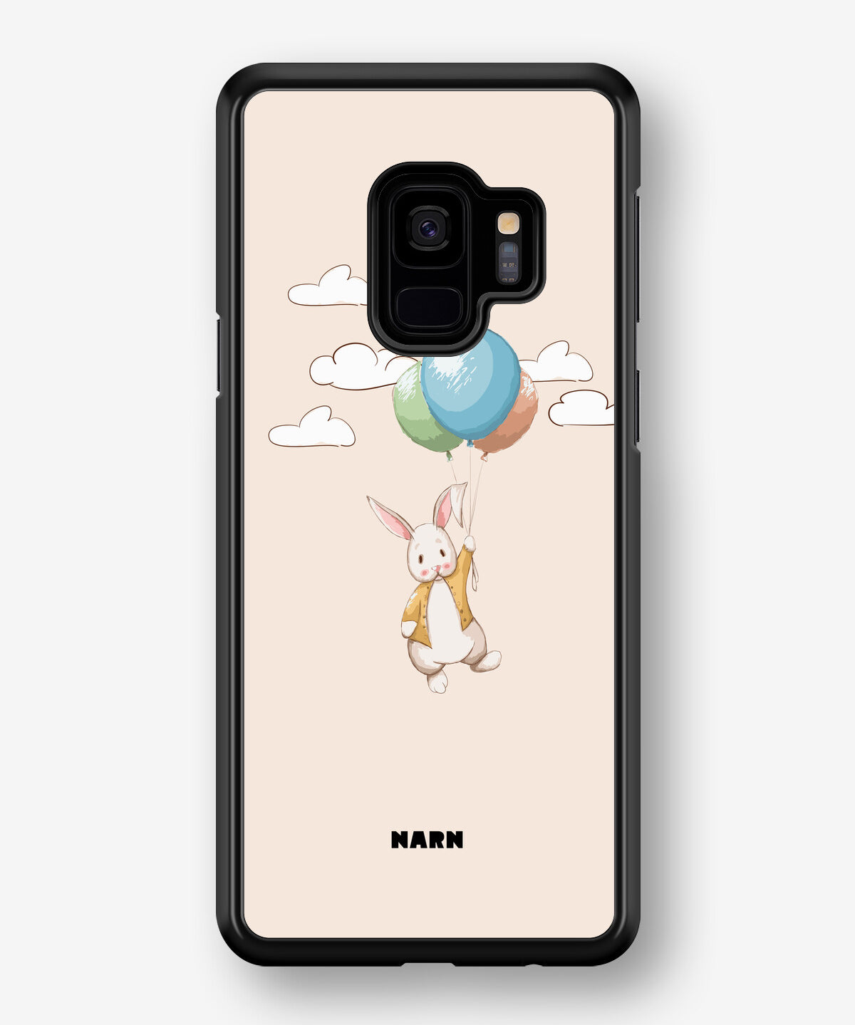 Samsung Galaxy S9 Hard Case – Flying Rabbit - View 1