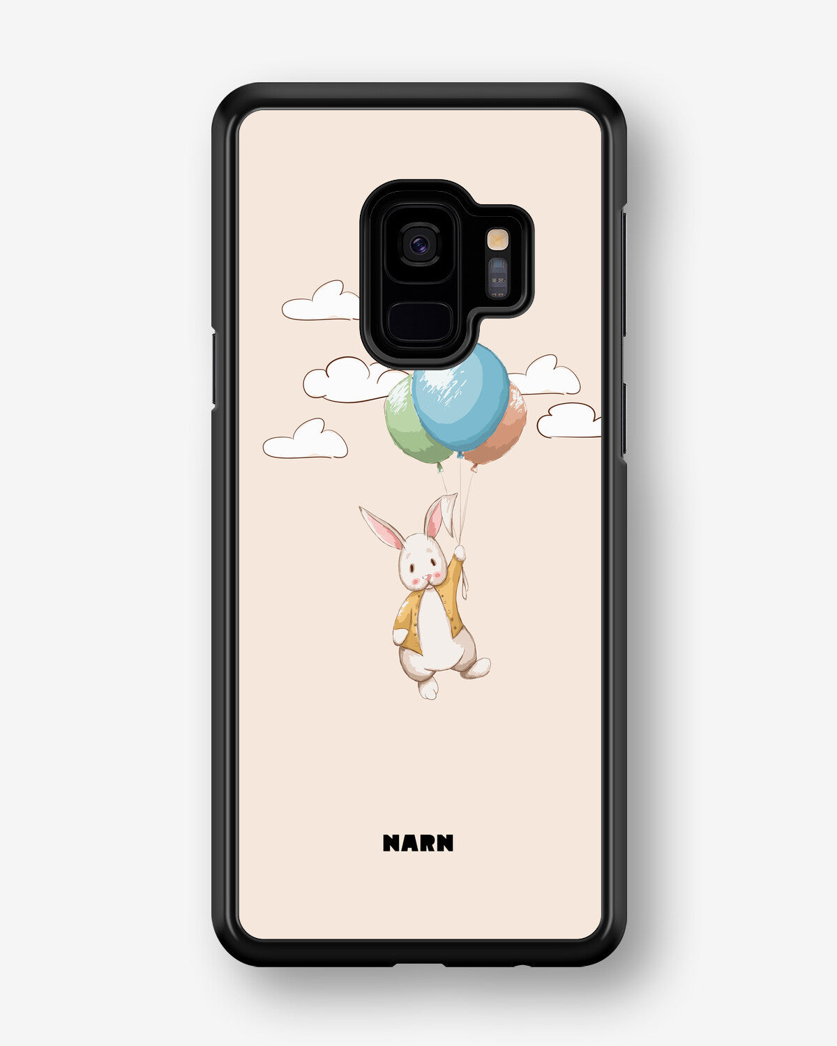 Samsung Galaxy S9 Hard Case – Flying Rabbit - View 1