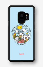 Samsung Galaxy S9 Hard Case – Friends, Not Food - View 1