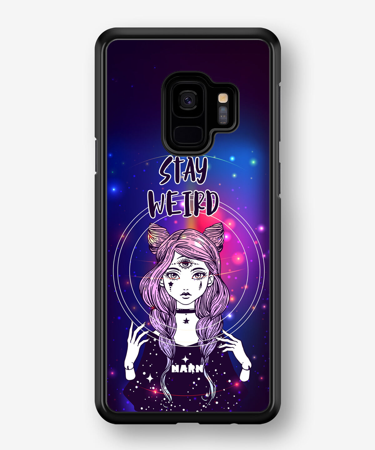 Samsung Galaxy S9 Hard Case – Galactic Weird - View 1