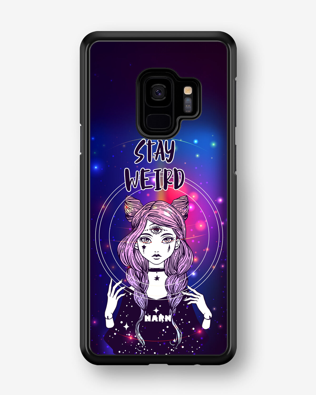 Samsung Galaxy S9 Hard Case – Galactic Weird - View 1