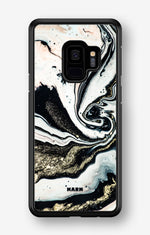 Samsung Galaxy S9 Hard Case – Golden Swirl - View 1