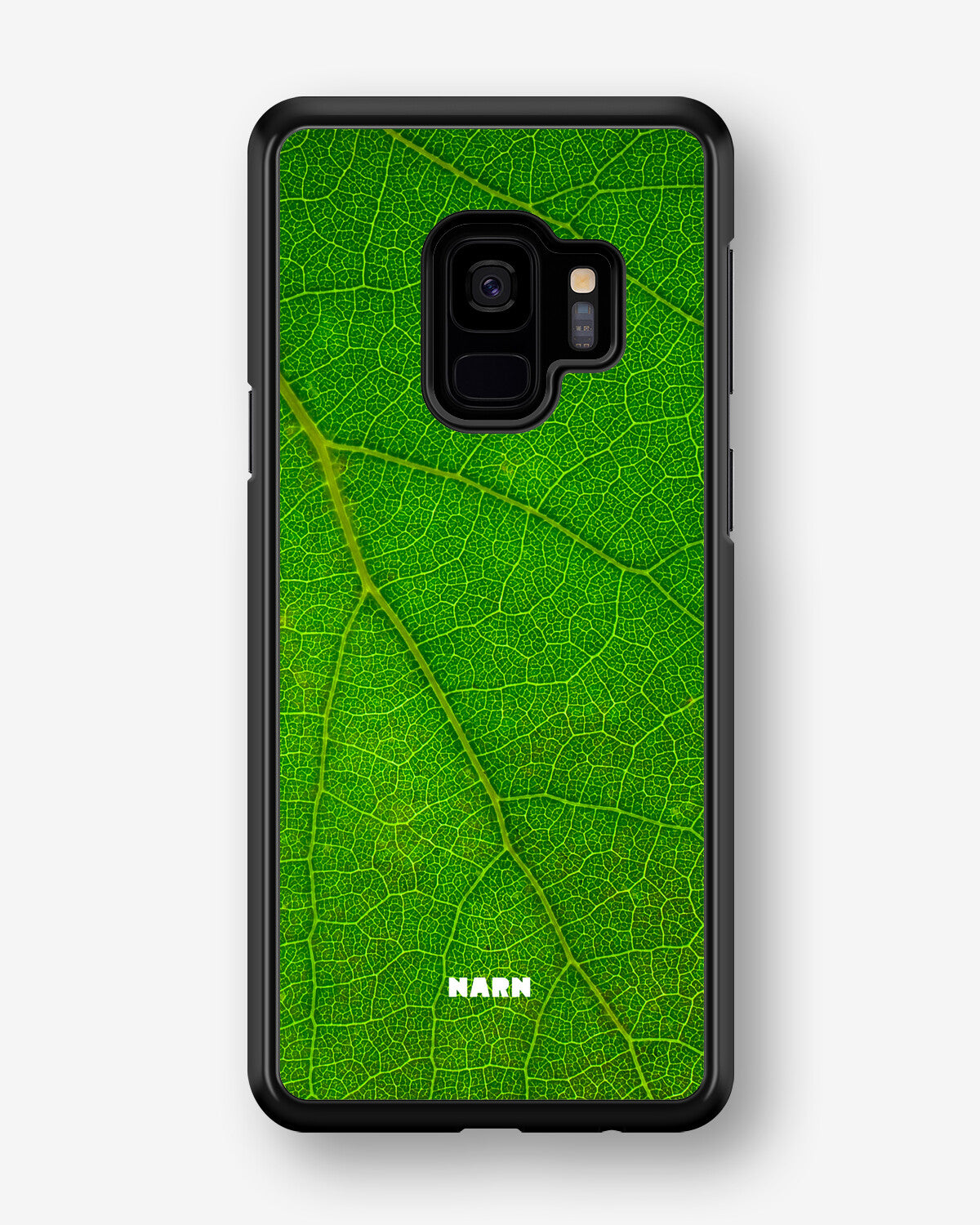 Samsung Galaxy S9 Hard Case – Green Leafy - View 1
