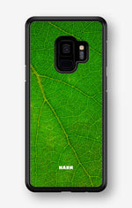 Samsung Galaxy S9 Hard Case – Green Leafy - View 1